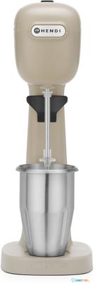 Milkshaker - Design By Bronwasser, HENDI, Taupe, 230V/400W, 170x196x(H)490mm - HENDI 221624