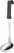 Hendi Soeplepel rvs PP 110 ml 80x300 mm - 529010 1