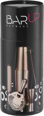 Barkit in Buis, BarUp, Koper, Diameter 12 cm - Hoogte 32 cm - 596623 1