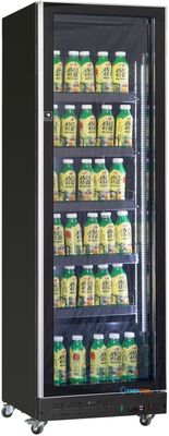 Koelkast 1 Glasdeur Zwart, Combisteel 7526.0005 1