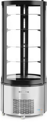 Gebaksvitrine rond | ø68x(h)175cm | 360L | Hendi 233832
