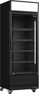 KOELKAST GLASDEUR FCU-370 BL - Combisteel 7455.2104