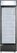 Hendi Koelvitrine met enkele deur 360L | 233788