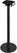 Urban Statafel Zwart Frame + Galaxy Marble HPL 70 cm - Essentials 130041570 3