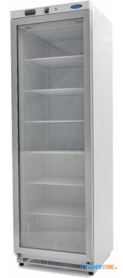 Maxima Vrieskast - 400 L - Wit - met Glazen Deur - 09405019