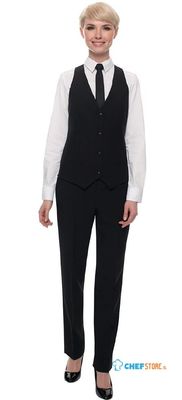 Damespantalon Zwart Standaard Lengte, Events BB172-20