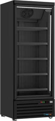 Display Vrieskast | 1 Glasdeur | 600 L | Zwart | CombiSteel 7455.2244