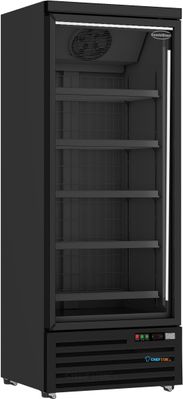 Display Vrieskast | 1 Glasdeur | 600 L | Zwart | CombiSteel 7455.2244