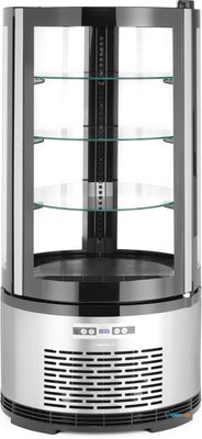 Gebaksvitrine rond | ø48x(h)103cm | 100L | Hendi 233825