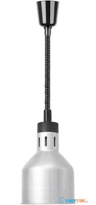 Buffalo uitschuifbare hittelamp zilverkleur