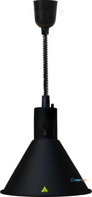 Warmhoudlamp Chefs Heat-02 Zwart | Combisteel | 7455.1810 1