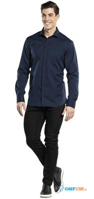 Chaud Devant Heren Ufx Navy Overhemd Xxl - BA135-XXL