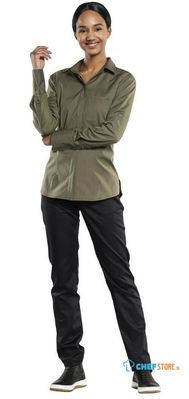 Chaud Devant Dames Ufx Moss Blouse S - BA136-S