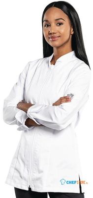 Chaud Devant Monza Dames Koksbuis Wit - Maat Xxxl, Gastronoble H623-Xxxl