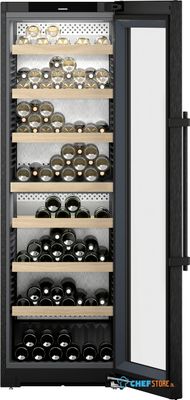 Liebherr Wijnklimaatkast Vinidor met BlackSteel Glasdeur - WPBSI 5252