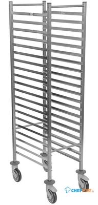 Matfer Bourgeat 20-Niveau Gastronorm Vlakverpakkingswagen GN 1/1 - CX728