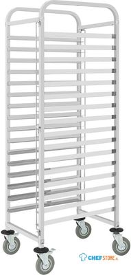 Vogue JB375 Regaalwagen met 16 Niveaus