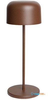 Olympia Siena Tafellamp Ronde Koepel Kastanje 300mm - HZ209
