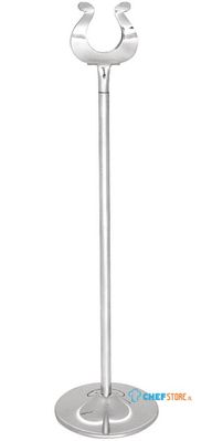 Olympia tafelnummer houder RVS 30cm | P344