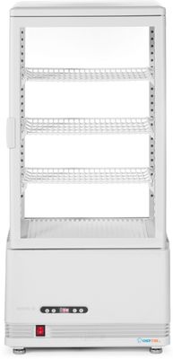 Gekoelde display kast | wit | 78L-97cm(h) l anti-condens | Arktic 233641