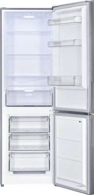 Combi Koelkast - 336 liter - Zilver - Exquisit KGC320-90-040EI 1