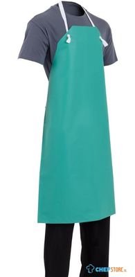 Whites PVC nylon halterschort groen | A590