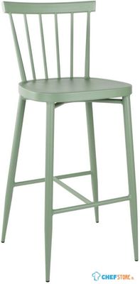 Bolero Windsor Aluminium Groene Hoge Krukken (pak van 2) - DX689