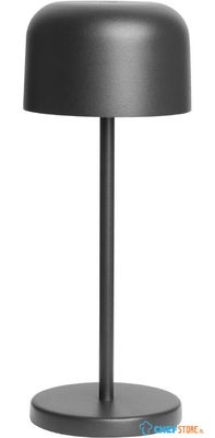 Olympia Siena Tafellamp Ronde Koepel Zwart 200mm - HZ200
