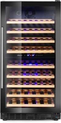 Wijnkoeler, 2 Zones, 72 Flessen, Arktic, 232L, 220-240V/110W, 595x605x(H)1225mm - Arktic 237557 1