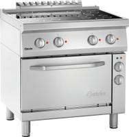 Bartscher Elektrisch Fornuis 700 4 ZO EBO - 287431
