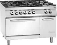 Bartscher Gasfornuis 6 Branders EO GN 2/1 NS - 2952481