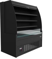 Koelvitrine 1.5 Wandkoeling | Nachtgordijn | Zwart | CombiSteel 7080.0015