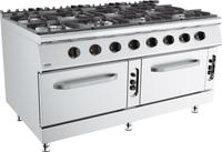 BASE 900 GASFORNUIS 8 BR. Met GASOVEN - Combisteel 7178.3030