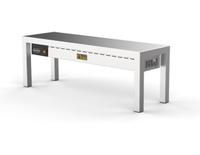 CombiSteel Etagère , Keramisch Verwarmd, Enkel, 1000mm - 7333.0500