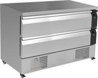 KOEL/VRIESWERKBANK 2 LADEN 6X GN1/1 - Combisteel 7450.0245