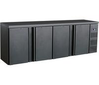 Barcooler | Zwart | 4 Deuren | Zwart | Combisteel | 7450.0325