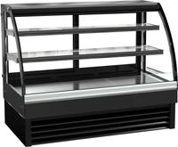 Koelvitrine B=1.5m | Schuifdeuren | Ronde voorruit | Combisteel 7450.0810