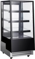 Koelvitrine 300L | Verrijdbaar | Rechte Ruit | Combisteel 7487.0220