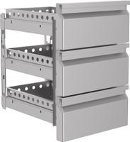 Ladenset | 3 lades (1/3) | Pro Line | Soft closing | Combisteel 7489.0523