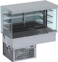 Drop-In Wandmodel Koelvitrine Recht - Roll-Up 4/1GN, CombiSteel 7495.0170