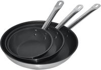 Koekenpan Rvs + Teflon | 28cm | 3,1L | Combisteel | 7501.0110