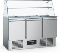 Saladette | Glasopstand | 3-deurs | Ecofrost | 7950.5110