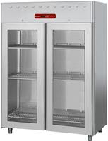 Diamond Vrieskast 1400 liter Geforceerd, 2 glazen deuren GN 2/1 | AD2B/H2G-R2