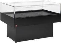 Panoramische Gekoelde Self-Service Toonbank - ZWART - Diamond BN150/V-B5/T2