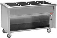 Diamond Bain-marie element op open kast 3 GN 1/1 | BT12