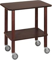 Diamond Dienstwagen Houten Poten 2 Niveau's "wengé" - GPC/CHWS