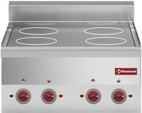 Vitrokeramische Fornuis 4 Kookplaten -Top- - Diamond E60/4VC6T-N