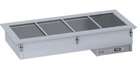 Diamond Bain-Marie Element 5x GN 1/1 - droog - statisch - IN/BX18-PSCX