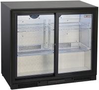 Diverso By Diamond Gekoelde Flessenkoeler Geventileerd, 2 Glazen Schuifdeuren - WR-TAS2-E3