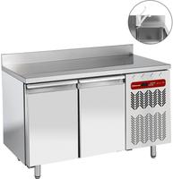 Geventileerde Koelwerkbank "muraal",  2 Deuren Gn 1/1, Met Spoelbak, Diamond Tg2n/ha-R2ev